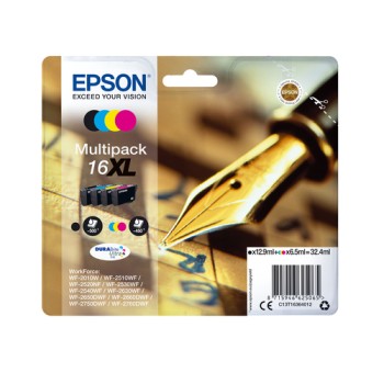 Epson Pen and crossword Multipack 4-colours 16XL DURABrite Ultra Ink Epson Pen and crossword Multipack 4-colours 16XL DURABrite Ultra Ink
