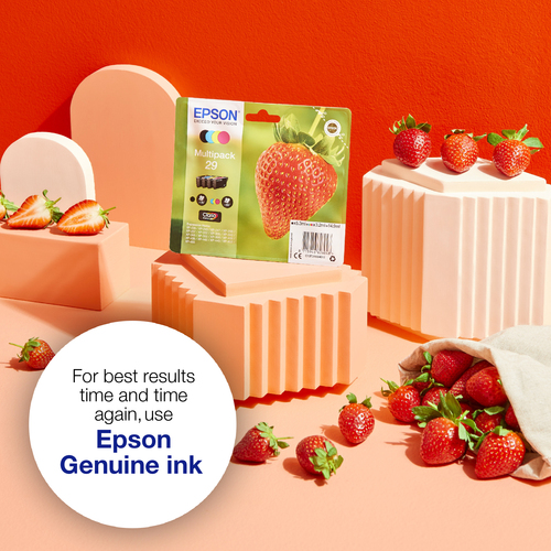 Epson Strawberry Singlepack Yellow 29XL Claria Home Ink Epson Strawberry Singlepack Yellow 29XL Claria Home Ink