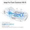 TP-Link AX3000 Outdoor/Indoor Mesh Wi-Fi 6 Unit