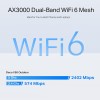 TP-Link AX3000 Outdoor/Indoor Mesh Wi-Fi 6 Unit