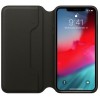 APPLE LEATHER FOLIO BLACK FOR IPHONE XS MAX