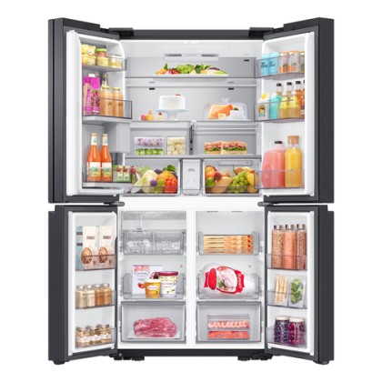 Samsung RF65DG960EB1EF side-by-side refrigerator Freestanding 646 L Black
