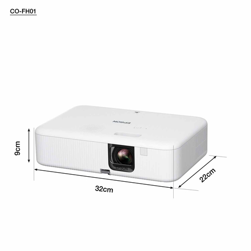 Epson CO-FH01 3000 ANSI lumens 3LCD 1080p (1920x1080) White Epson CO-FH01 3000 ANSI lumens 3LCD 1080p (1920x1080) White