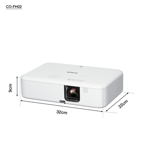 Epson CO-FH02 3000 ANSI lumens 3LCD 1080p (1920x1080) White Epson CO-FH02 3000 ANSI lumens 3LCD 1080p (1920x1080) White