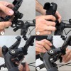 Wozinsky strong phone holder for bicycle, motorcycle, scooter handlebars, black (WBHBK6) Wozinsky strong phone holder for bicycle, motorcycle, scooter handlebars, black (WBHBK6)