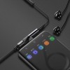 Baseus Audio Converter L41 Adapter from USB-C to USB-C port (female) + headphones jack 3,5 mm (female) black (CATL41-01)