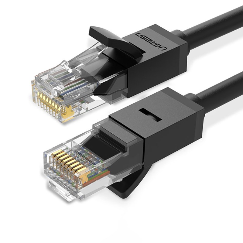 Ugreen flat LAN Ethernet Cat. 6 0.5m black (NW102) Ugreen flat LAN Ethernet Cat. 6 0.5m black (NW102)