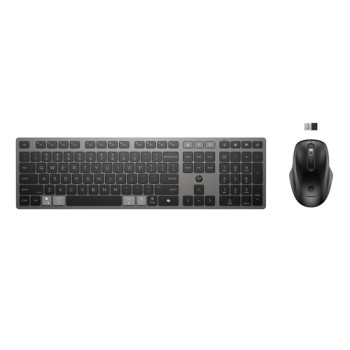 HP 725 Multi-Device Rechargeable Wireless Keyboard and Mouse Combo HP 725 Multi-Device Rechargeable Wireless Keyboard and Mouse Combo