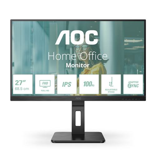 AOC P2 27P2Q computer monitor 68.6 cm (27\") 1920 x 1080 pixels Full HD LED Black AOC P2 27P2Q computer monitor 68.6 cm (27\") 1920 x 1080 pixels Full HD LED Black
