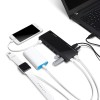 TP-Link UH720 interface hub USB 3.2 Gen 1 (3.1 Gen 1) Micro-B 5000 Mbit/s Black TP-Link UH720 interface hub USB 3.2 Gen 1 (3.1 Gen 1) Micro-B 5000 Mbit/s Black