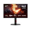 AOC G4 Q27G4ZDR computer monitor 67.3 cm (26.5\") 2560 x 1440 pixels Quad HD QD-OLED Black, Red AOC G4 Q27G4ZDR computer monitor 67.3 cm (26.5\") 2560 x 1440 pixels Quad HD QD-OLED Black, Red