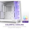 NZXT H6 Flow RGB White 2023 NZXT H6 Flow RGB White 2023