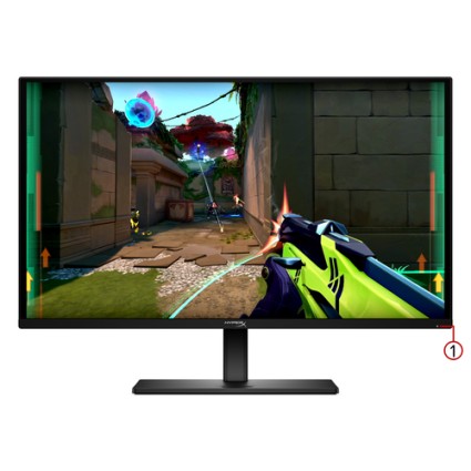 HP HyperX OMEN OLED 27 inch QHD 500Hz Gaming Monitor - OMEN OLED 27qs