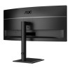 AOC E4 CU34E4CV computer monitor 86.4 cm (34\") 3440 x 1440 pixels UltraWide Quad HD LCD Black