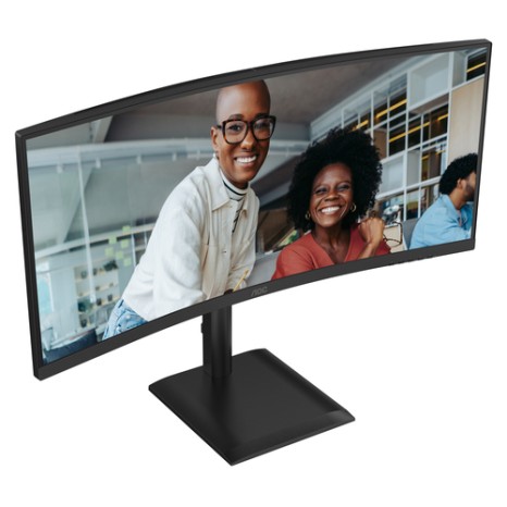 AOC E4 CU34E4CV computer monitor 86.4 cm (34\") 3440 x 1440 pixels UltraWide Quad HD LCD Black