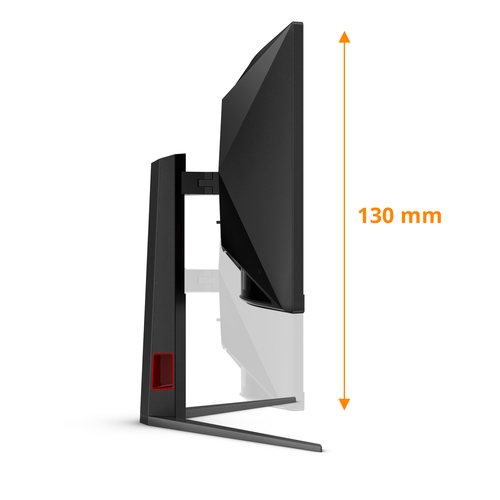 AOC G4 CU34G4 computer monitor 86.4 cm (34\") 3440 x 1440 pixels Wide Quad HD LED Black, Red