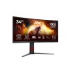 AOC G4 CU34G4 computer monitor 86.4 cm (34\") 3440 x 1440 pixels Wide Quad HD LED Black, Red