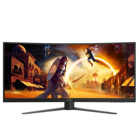 AOC G4 CU34G4 computer monitor 86.4 cm (34\") 3440 x 1440 pixels Wide Quad HD LED Black, Red