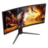 AOC G4 CU34G4 computer monitor 86.4 cm (34\") 3440 x 1440 pixels Wide Quad HD LED Black, Red
