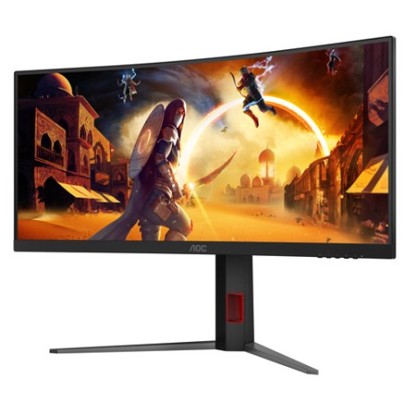AOC G4 CU34G4 computer monitor 86.4 cm (34\") 3440 x 1440 pixels Wide Quad HD LED Black, Red
