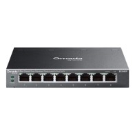 TP-Link Omada ES208GP network switch Managed L2 Gigabit Ethernet (10/100/1000) Power over Ethernet (PoE) DIN rail Black