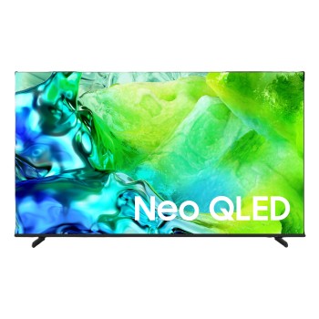 SAMSUNG TV 100'' QN80H, E, 3840X2160, 4K, AI, NEO QLED, SMART, 100/144HZ, HDR10+ ADVANCED, HDMIx4, USBx2, ETHERNET, AI AUTO GAME MODE, SIMPLE CHAMFER, CARBON SILVER