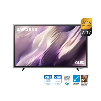 SAMSUNG TV 55'' S99H, G, 3840X2160 UHD, 4K, AI, OLED, SMART, 100HZ, HDR 10+ Advanced, HDMIx4, USBx4, DIGITAL AUDIOx1, ETHERNET, BLUETOOTH, SLIM LOOK, SLATE BLACK