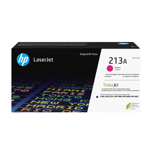HP 213A Magenta Original LaserJet Toner Cartridge HP 213A Magenta Original LaserJet Toner Cartridge