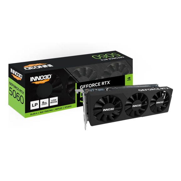 INNO3D RTX5060 X3 LP 8GB GDDR7 HDMI 3xDP