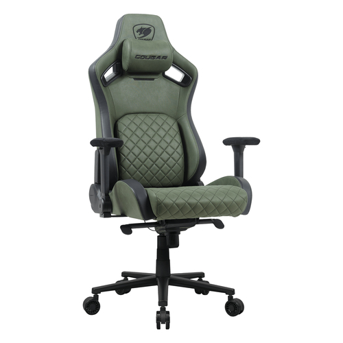 COUGAR DEFENSOR S ARMY GREEN F Universal gaming chair Upholstered seat (Available only with Back to School Bundle) COUGAR DEFENSOR S ARMY GREEN F Universal gaming chair Upholstered seat (Available only with Back to School Bundle)