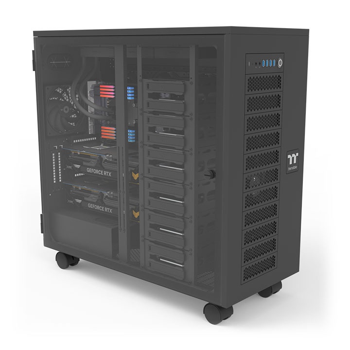 Thermaltake AX700 TG/Black/Win/SPCC/Tempered Glass*1/Brown Box Thermaltake AX700 TG/Black/Win/SPCC/Tempered Glass*1/Brown Box