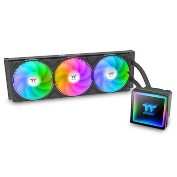 Thermaltake TH360-S V3 ARGB Sync/All-In-One Liquid Cooler System/360 ARGB Fan*1/PWM 500~2500 RPM/MB Sync only/Black