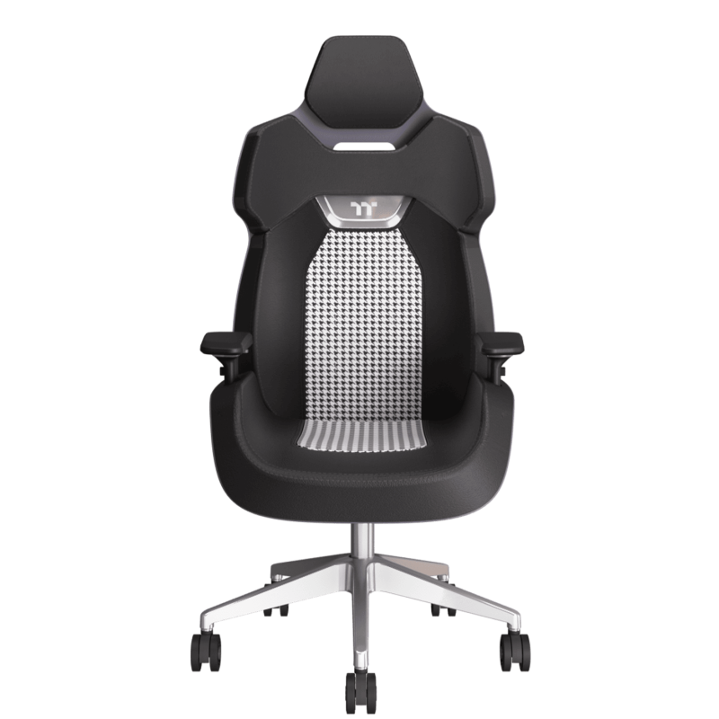 Thermaltake ARGENT E700 Real Leather Gaming Chair-Storm Black with houndstooth fabric Thermaltake ARGENT E700 Real Leather Gaming Chair-Storm Black with houndstooth fabric