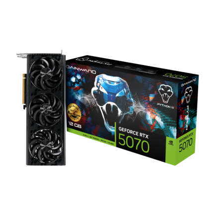 Gainward RTX5070 Python III 12GB GDDR7 HDMI 3xDP Gainward RTX5070 Python III 12GB GDDR7 HDMI 3xDP