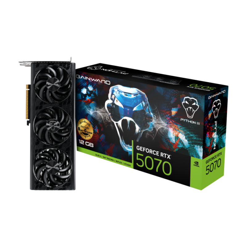 Gainward RTX5070 Python III 12GB GDDR7 HDMI 3xDP