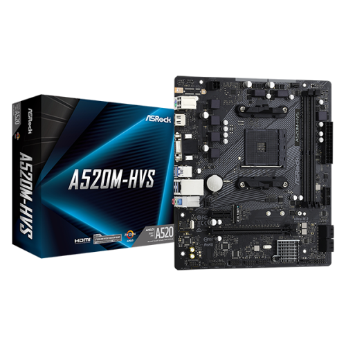 ASRock A520M-HVS AM4