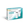 TP-Link AC1200 + AV1000 Whole Home Hybrid Mesh Wi-Fi System, 2-Pack