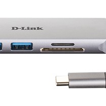 D-Link 5-in-1 USB-C Hub with HDMI and SD/microSD Card Reader