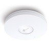 TP-LINK ACCESS POINT AX3600, WIRELESS INDOOR PoE, DUAL BAND, 1 X 2.5 GBPS PORTS (1x POE), 8 X INTERNAL ANTENNAS, MU-MIMO, SEAMLESS ROAMING, AIRTIME FAIRNESS, OMADA APP, CEILING OR WALLMOUNT