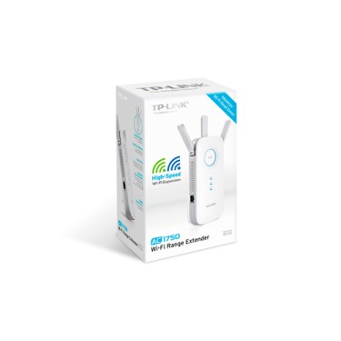 TP-Link RE450 network extender Network transmitter White 10, 100, 1000 Mbit/s
