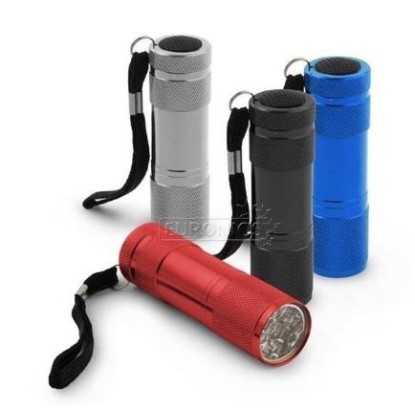 ESPERANZA FLASHLIGHT MINI TORCH LED ALTAIR BLACK/RED/BLUE/SILVER