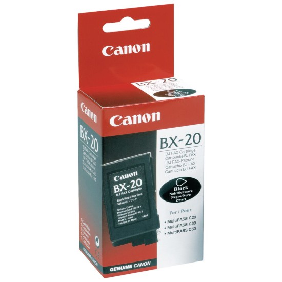 CANON INK CARTRIDGE BX-20 FOR FAX B160, B180C, B210C, B215C, B230C, EB10, EB15, MULTIPASS C20, C30, C50, C70