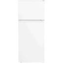 HYUNDAI REFRIGERATOR TOP FREEZER, STATIC, E, TOTAL CAPACITY 85L, FRIDGE 61L, FREEZER 24L, 175KWH, 39DB, R600A, ICE MAKER, REVERSIBLE DOOR, ADJUSTABLE LEG, HXWXD 0.85X0.55X0.57 CM, WHITE