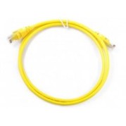 DLINK PATCH CORD CAT6 UTP 24 AWG, ROUND, 1M, YELLOW