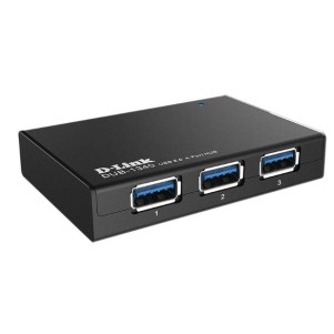 DLINK HUB USB 3.0, WITH 4 PORT USB 3.0, WITH EXTERNAL POWER ADAPTOR