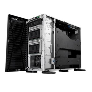 HPE SERVER TOWER ML110 G11 TOWER, INTEL XEON B 3408U 1.8-1.9GHz/22.5MB, 8 CORES, 16GB (1x 16GB) RDIMM, NO HDD, 4 LFF 3.5'' SATA HOT PLUG BAYS, 1GbE 2 PORTS LAN, VROCK, 1000 PSU, 3/3/3 YW