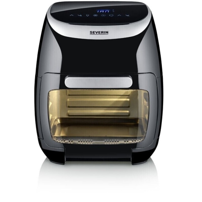 SEVERIN MULTI HOT AIR FRYER, 2000 W, 11 L, HOT AIR TECHNOLOGY, INTUITIVE LED DISPLAY WITH TOUCH CONTROL, 8 AUTOMATIC PROGRAMMES, ADJUSTABLE TEMPERATURE CONTROL FROM 35 TO 200° C