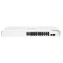 HPE ARUBA SWITCH INSTANT ON 1830 24G, 24x PORTS GIGABIT, 2 SFP, LAYER 2, SMART MANAGED, QOS, EEE, VLAN, SPANNIG TREE, SNTP, CLOUD MANAGED, RACK MOUNTABLE, LIFETIME WARRANTY