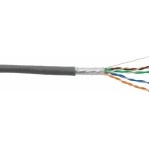 DLINK CABLE CAT6A 10G UTP 24AWG PVC SOLID - 305M ROLL, LIGHT BLUE COLOR