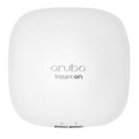 HPE ARUBA ACCESS POINT INSTANT ON AP22, 12V/18W, INDOOR, FAST 802.11AX, 2X2:2 WI-FI CERTIFIED 6 (WI-FI 6), 2X2 MIMO, DUAL RADIO, UPLINK GIGABIT PORT WITH POE IN SUPPORT, 2YW